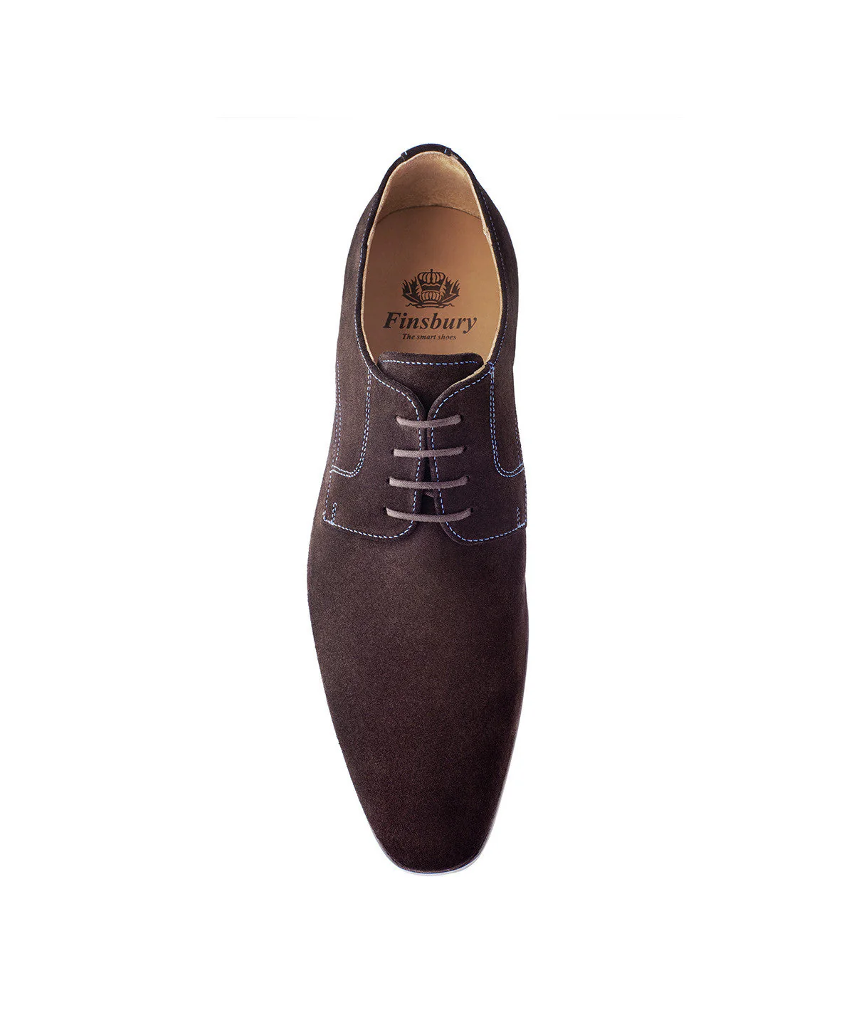 Derby MATT Veau Velours Marron Foncé – Image 2